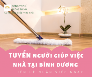 Tuyển giúp việc nhà tại